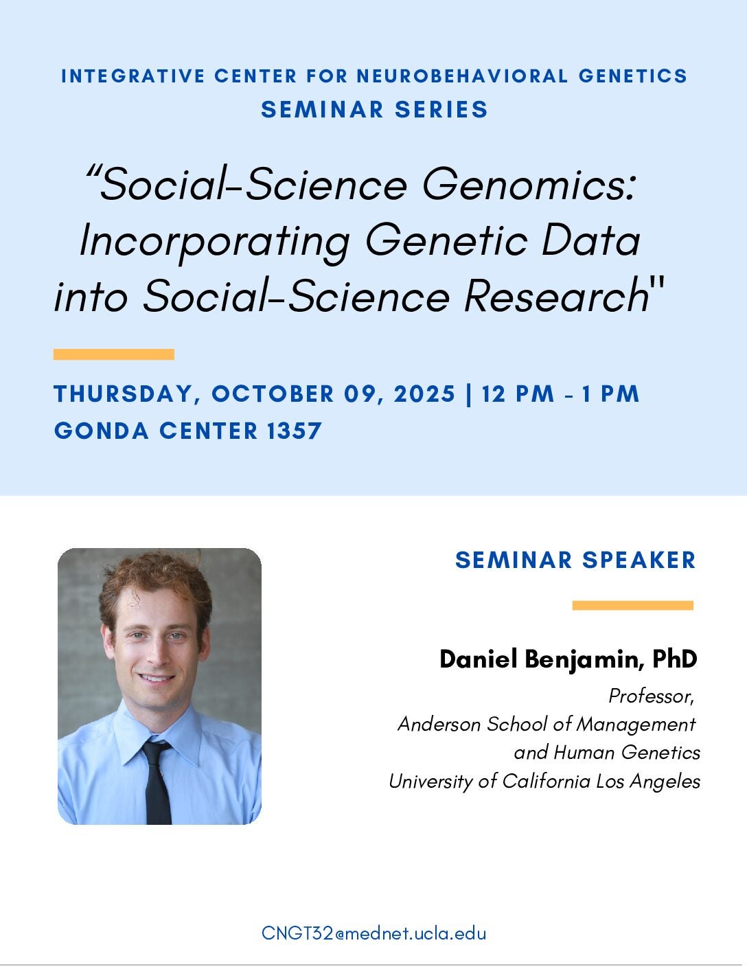 2025-10-09_Daniel Benjamin_ICNG Seminar_Flyer_
